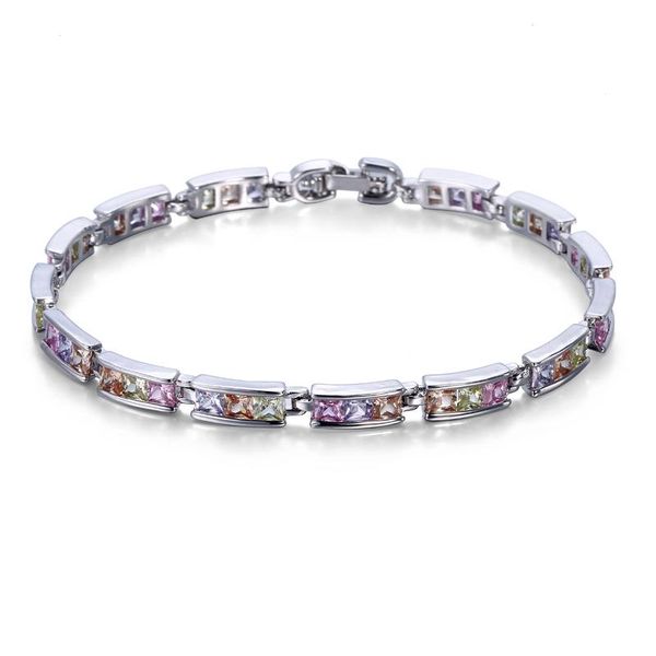 charm bracelets fym gold color plant bracelet with colorful zircon crystal femme for women wedding party, Golden;silver
charm bracelets fym gold color plant bracelet with colorful zircon crystal femme for women wedding party, Golden;silver