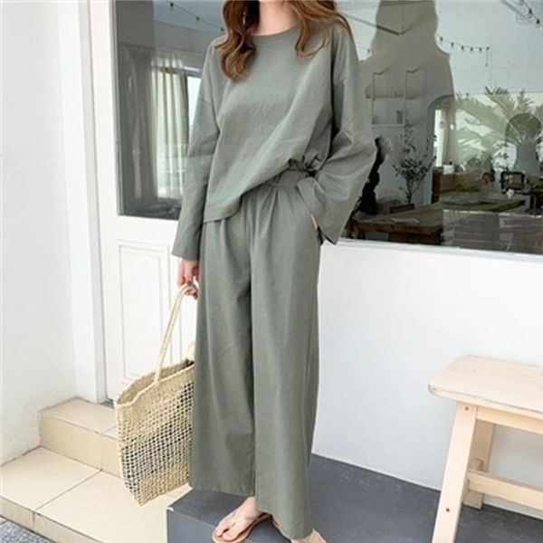 women's two piece pants hzirip chic autumn comfortable linen solid released women s fashion in straight elastic-waist pants suit 2 piec, White
women's two piece pants hzirip chic autumn comfortable linen solid released women s fashion in straight elastic-waist pants suit 2 piec, White