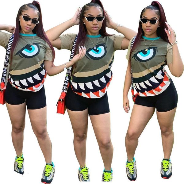 women summer tracksuit o neck 2 pieces outfits for women suit lady short sleeve shorts set 5248, Gray
women summer tracksuit o neck 2 pieces outfits for women suit lady short sleeve shorts set 5248, Gray