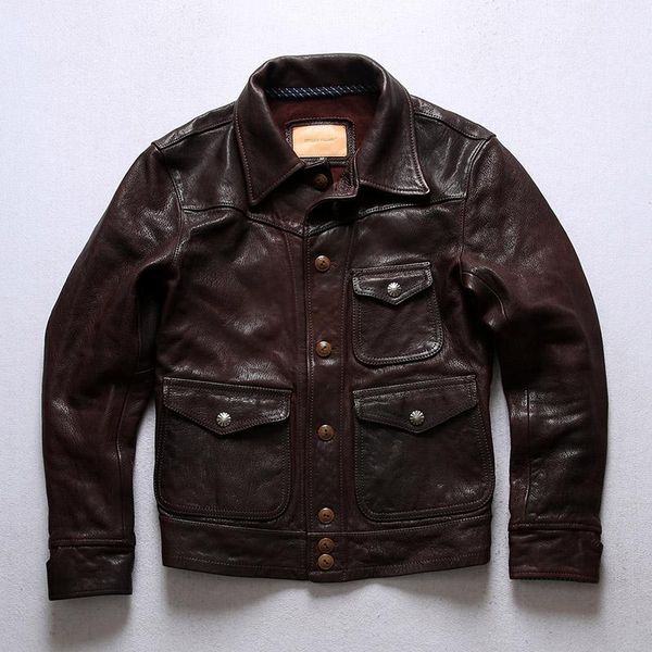 men's leather & faux l2007 read description asian size super genuine goat corsack jacket, Black
men's leather & faux l2007 read description asian size super genuine goat corsack jacket, Black