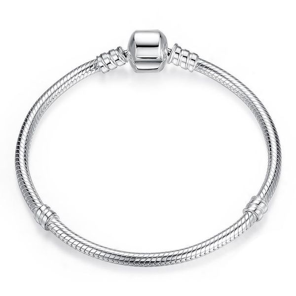 link, chain 3mm silver color charm fit european original bracelet trendy jewelry fashion women gift drop, Black
link, chain 3mm silver color charm fit european original bracelet trendy jewelry fashion women gift drop, Black