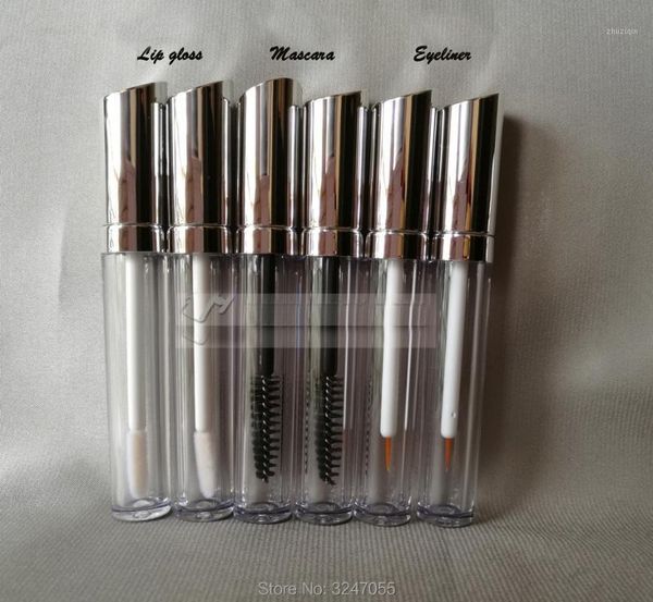storage bottles & jars 5ml 50pcs/lot arrival plastic lip gloss tube, empty clear mascara bottle with sivler cap, elegant acrylic eyeliner tu
storage bottles & jars 5ml 50pcs/lot arrival plastic lip gloss tube, empty clear mascara bottle with sivler cap, elegant acrylic eyeliner tu