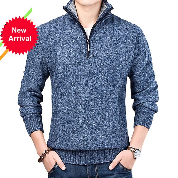 2021 New Winter Men's Casual Mens Warm Sweaters Man Slim Stand Collar Knitted Pullovers Male Coats Half Zip Sweater 8skd FV2I, White;black
2021 New Winter Men's Casual Mens Warm Sweaters Man Slim Stand Collar Knitted Pullovers Male Coats Half Zip Sweater 8skd FV2I, White;black