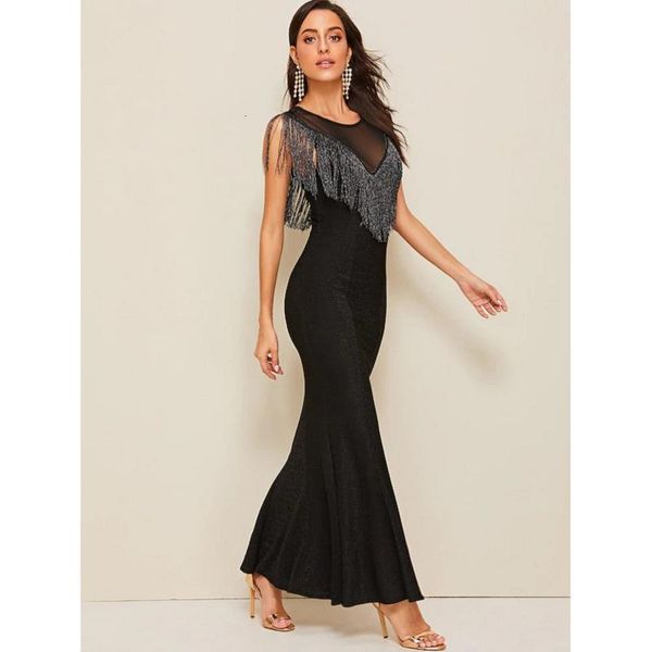 laminated tassel fishtail maxi elegant women dressed in black summer club dress ta1903 ptmz, Black;gray
laminated tassel fishtail maxi elegant women dressed in black summer club dress ta1903 ptmz, Black;gray