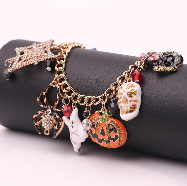 2021 new fashion women halloween colourful bracelets for gilr party jewelry gift, Golden;silver
2021 new fashion women halloween colourful bracelets for gilr party jewelry gift, Golden;silver