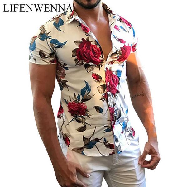 summer fashion mens shirt slim fit short sleeve floral shirt mens clothing trend mens casual flower shirts size -7xl 210528, White;black
summer fashion mens shirt slim fit short sleeve floral shirt mens clothing trend mens casual flower shirts size -7xl 210528, White;black