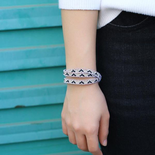 tennis kelitch miyuki beads wrap bracelets for women elegant cuff leather strand bracelet trendy jewelry pulsera decorations girls, Golden;silver
tennis kelitch miyuki beads wrap bracelets for women elegant cuff leather strand bracelet trendy jewelry pulsera decorations girls, Golden;silver