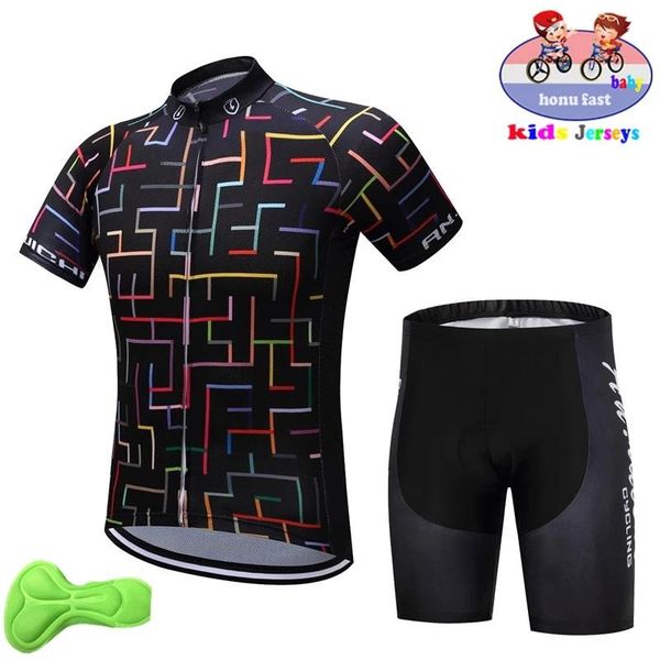 racing sets 2021 summer children's cycling jersey for boys short-sleeved breathable and quick-drying mountain bike suit, Black;blue
racing sets 2021 summer children's cycling jersey for boys short-sleeved breathable and quick-drying mountain bike suit, Black;blue
