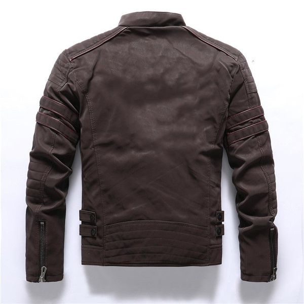 men's fur & faux winter leather jackets fleece thick warm frosted motorcycle pu jacket male biker coats mens brand clothing, Black
men's fur & faux winter leather jackets fleece thick warm frosted motorcycle pu jacket male biker coats mens brand clothing, Black