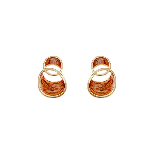 fashion geometry oil drop charm earring s925 stud women elegant white blue brown colors earrings, Golden
fashion geometry oil drop charm earring s925 stud women elegant white blue brown colors earrings, Golden