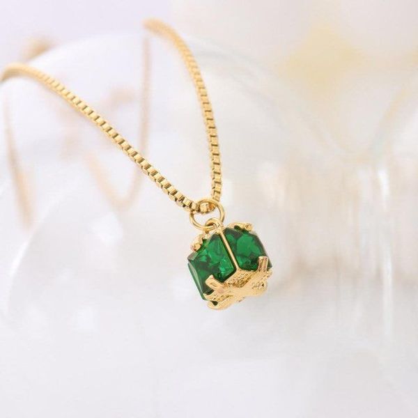 women's+necklace+emerald+necklace+female+design+high+grade+t, Silver 
women's+necklace+emerald+necklace+female+design+high+grade+t, Silver