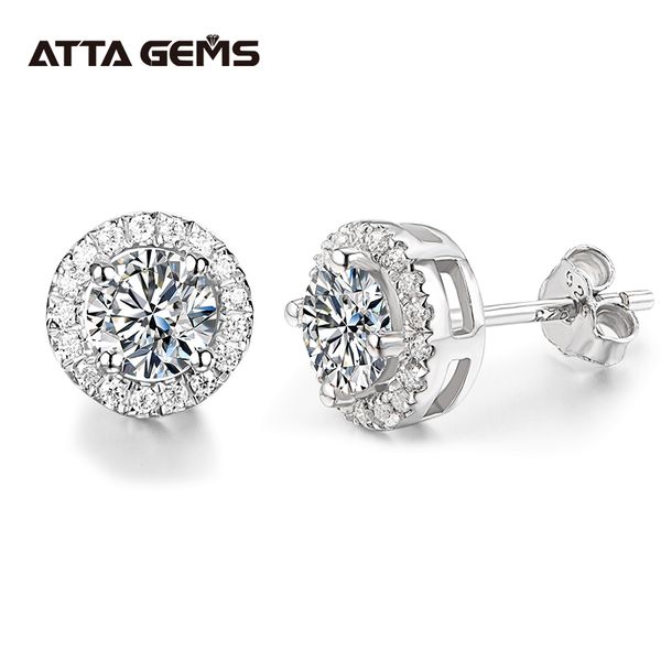 round cut 0.5ct diamond test passed rhodium plated 925 silver d color moissanite earrings jewelry girlfriend gift, Golden
round cut 0.5ct diamond test passed rhodium plated 925 silver d color moissanite earrings jewelry girlfriend gift, Golden