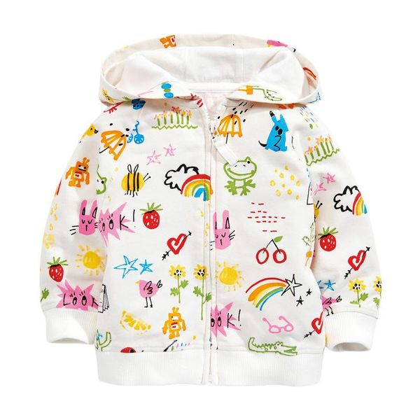 hoodies & sweatshirts baby girl clothes toddler 2021 autumn cotton animal rainbow print sweatshirt hooded zipper sweater for kids 2-7 years, Black
hoodies & sweatshirts baby girl clothes toddler 2021 autumn cotton animal rainbow print sweatshirt hooded zipper sweater for kids 2-7 years, Black