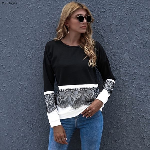 borntogirl 2021 spring summer autumn women's vintage long sleeve round neck black white gray red hoodies sweatshirt 201216
borntogirl 2021 spring summer autumn women's vintage long sleeve round neck black white gray red hoodies sweatshirt 201216