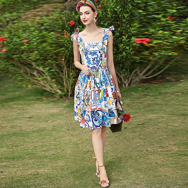 runway summer new women fashion party beach vacation vintage elegant chic print dress cwiv, Black;gray
runway summer new women fashion party beach vacation vintage elegant chic print dress cwiv, Black;gray