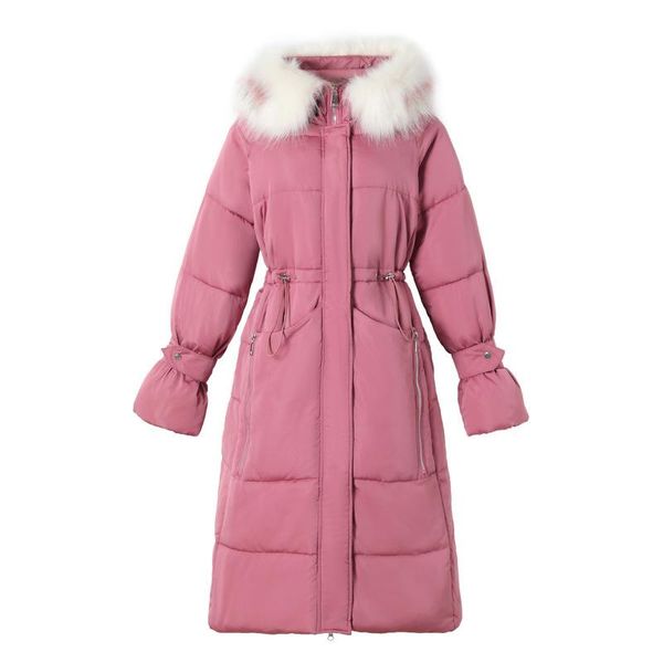 down jacket down parka thicken ladies coat long coats elegant solid color leisure winter women's cotton clothing, Black
down jacket down parka thicken ladies coat long coats elegant solid color leisure winter women's cotton clothing, Black