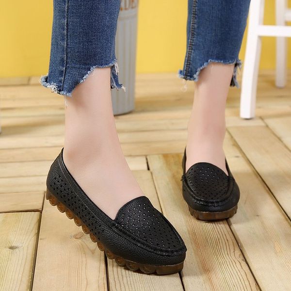 new womens flat bottom hollow bean shoes in 2019 mesh female platform wedges shoes woman, Black;white
new womens flat bottom hollow bean shoes in 2019 mesh female platform wedges shoes woman, Black;white