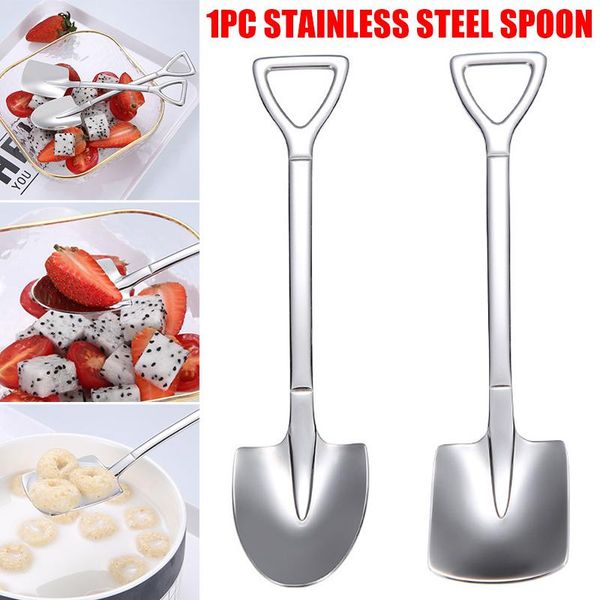 spoons stainless steel shovel dessert spoon ices cream candy tea coffee digging watermelon kitchen supplies
spoons stainless steel shovel dessert spoon ices cream candy tea coffee digging watermelon kitchen supplies