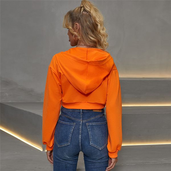 winter streetwear long sleeve hooded hoodies women fashion casual cropped pullovers neon orange zippers women hoody, Black;brown
winter streetwear long sleeve hooded hoodies women fashion casual cropped pullovers neon orange zippers women hoody, Black;brown