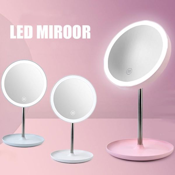 compact mirrors luxury fashion portable hd makeup mirror light led vanity tool for bathroom ek-
compact mirrors luxury fashion portable hd makeup mirror light led vanity tool for bathroom ek-