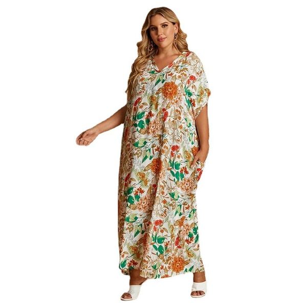 ethnic clothing plus size women's dress elegant kaftan casual loose party 2021 bohemian holiday summer sundress female vestidos robe, Red
ethnic clothing plus size women's dress elegant kaftan casual loose party 2021 bohemian holiday summer sundress female vestidos robe, Red