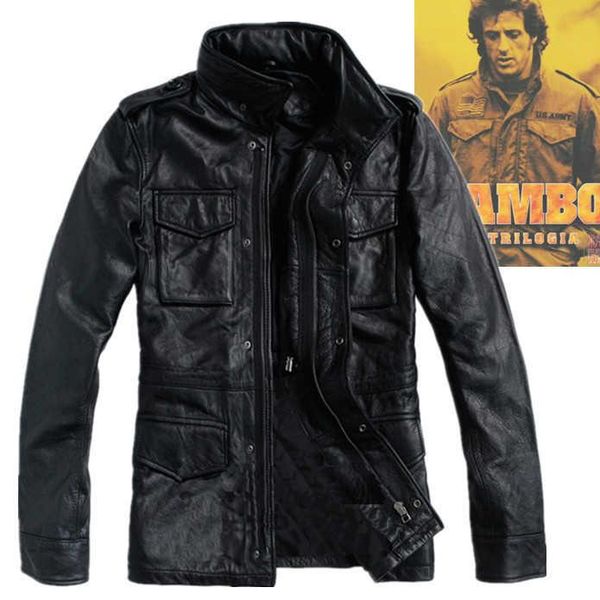 men's leather & faux 2021 men genuine jackets with four patch pockets classic m65 army jacket plus size casual coats for male xxxxxxl, Black
men's leather & faux 2021 men genuine jackets with four patch pockets classic m65 army jacket plus size casual coats for male xxxxxxl, Black