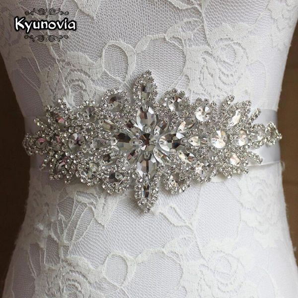 wedding sashes kyunovia crystal accessories satin dress belt bridal ribbon waistband sash for evening prom dresses fb20, White
wedding sashes kyunovia crystal accessories satin dress belt bridal ribbon waistband sash for evening prom dresses fb20, White