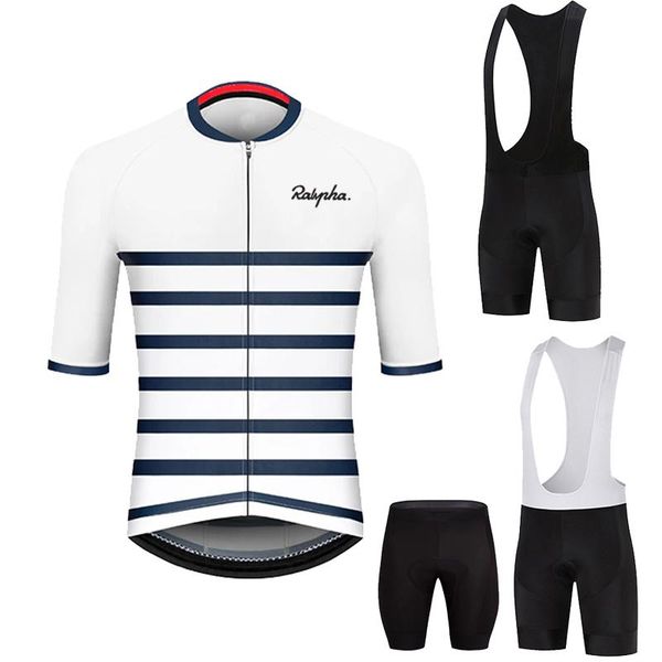 racing sets 2021 men summer short sleeve breathable cycling jersey set ralvpha mountain bicycle wear quick-dry road bike clothing, Black;blue
racing sets 2021 men summer short sleeve breathable cycling jersey set ralvpha mountain bicycle wear quick-dry road bike clothing, Black;blue