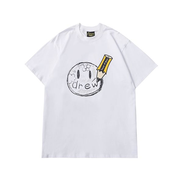 development 2021 drew house sketch tee short sleeve print loose round neck men's t-shirts brand house tees new short sleeve s-xxl, White;black
development 2021 drew house sketch tee short sleeve print loose round neck men's t-shirts brand house tees new short sleeve s-xxl, White;black