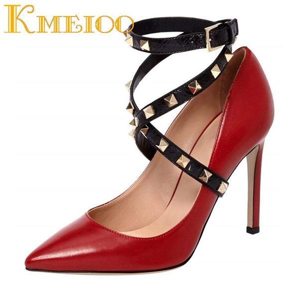 dress shoes friczot women's high heels rivet heel thin ankle strap wedding banquet summer woman, Black
dress shoes friczot women's high heels rivet heel thin ankle strap wedding banquet summer woman, Black