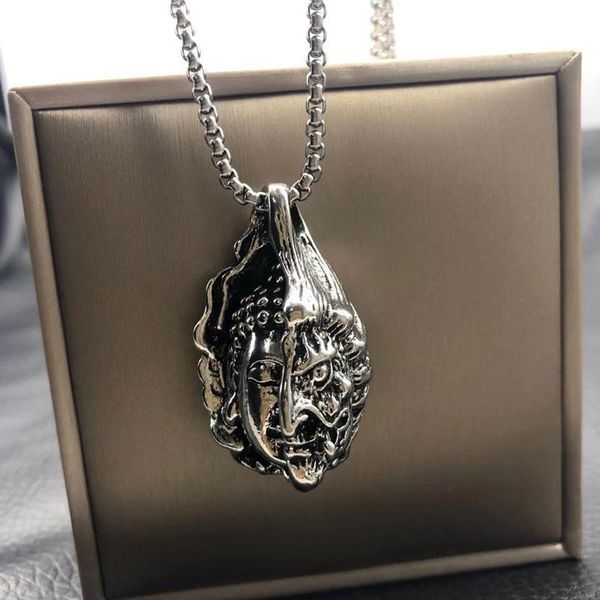 pendant necklaces religion jewelry buddhism buddha head necklace fashion retro zinc alloy bodhisattva gift for men drop, Silver
pendant necklaces religion jewelry buddhism buddha head necklace fashion retro zinc alloy bodhisattva gift for men drop, Silver