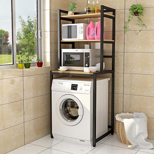 hooks & rails large capacity washing machine storage rack load-bearing strong wave wheel drum multi-functional toilet
hooks & rails large capacity washing machine storage rack load-bearing strong wave wheel drum multi-functional toilet