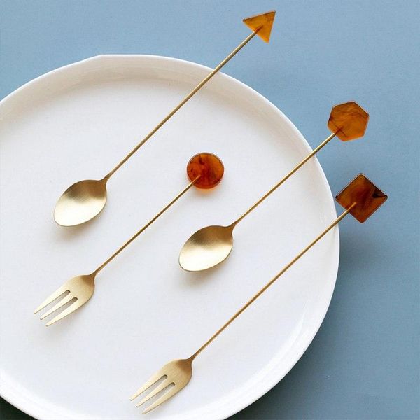 spoons norbi small spoon coffee stirring simple acrylic gold-plated geometric shape 304 stainless steel dessert
spoons norbi small spoon coffee stirring simple acrylic gold-plated geometric shape 304 stainless steel dessert