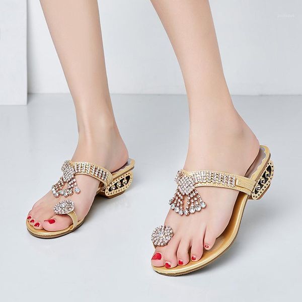 woman slippers crystal clip toe low heel fringe female sandals plus size sweet woman's footwear 2021 summer rubber pu1, Black
woman slippers crystal clip toe low heel fringe female sandals plus size sweet woman's footwear 2021 summer rubber pu1, Black