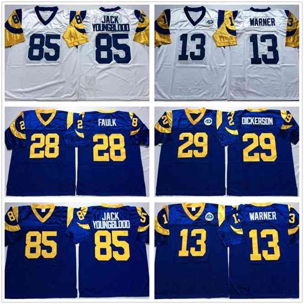 goodncaa vintage football wear jersey 36 bettis 75 jones 29 dickerson 13 warner 28 faulk 85 jack youngblood all stitched mens, Black
goodncaa vintage football wear jersey 36 bettis 75 jones 29 dickerson 13 warner 28 faulk 85 jack youngblood all stitched mens, Black
