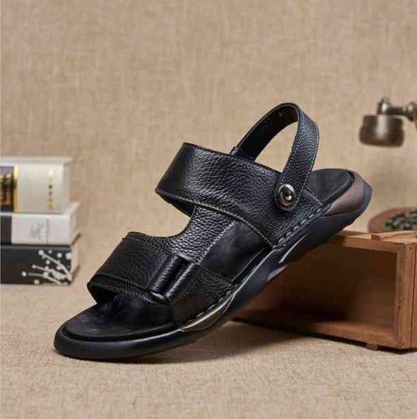 slippers mens sandals slip on outdoor fashion genuine leather men summer shoes flat beach male black brown men phod
slippers mens sandals slip on outdoor fashion genuine leather men summer shoes flat beach male black brown men phod