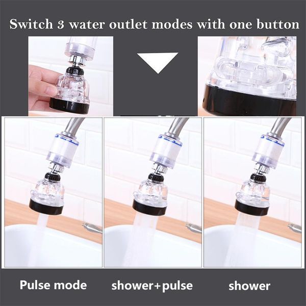 3 modes faucet aerator water saving high pressure filter sprayer nozzle 360 degree rotate diffuser aerator flexible
3 modes faucet aerator water saving high pressure filter sprayer nozzle 360 degree rotate diffuser aerator flexible