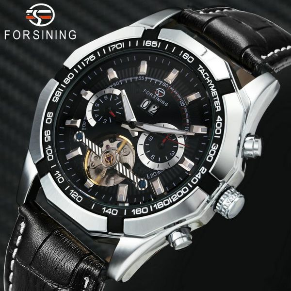 wristwatches forsining skeleton mechanical watch men tourbillon automatic watches genuine leather strap fashion wristwatch, Slivery;brown
wristwatches forsining skeleton mechanical watch men tourbillon automatic watches genuine leather strap fashion wristwatch, Slivery;brown