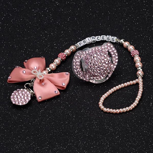 pacifiers# miyocar custom-any name set stunning pink bling bow pacifier clip holder dummy with
pacifiers# miyocar custom-any name set stunning pink bling bow pacifier clip holder dummy with