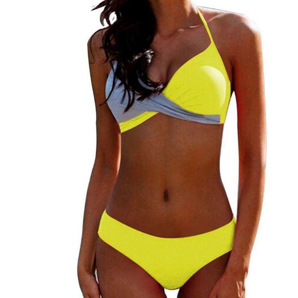 women's swimwear 2021 swimsuit bikini hard package split swimsuits color matching black and white large size european suit, White;black
women's swimwear 2021 swimsuit bikini hard package split swimsuits color matching black and white large size european suit, White;black