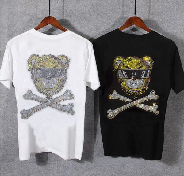 new classic rhinestone two colors matching tshirt men's casual slim short-sleeved shirt men clothing 2021 design m-5xl b6d2, White;black
new classic rhinestone two colors matching tshirt men's casual slim short-sleeved shirt men clothing 2021 design m-5xl b6d2, White;black