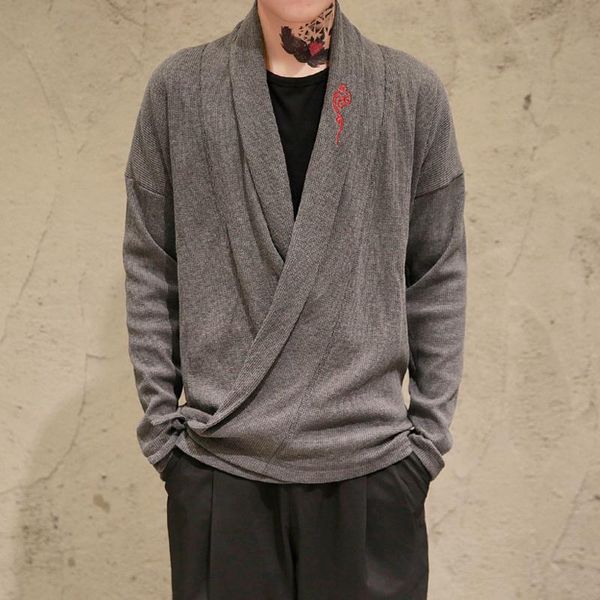 men's sweaters autumn men knitted cardigan vintage casual black gray sweater 2021 oversized man drop, White;black
men's sweaters autumn men knitted cardigan vintage casual black gray sweater 2021 oversized man drop, White;black