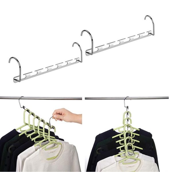 hangers & racks 2pcs/6pcs 6 grooves metal closet magic clothing organizer multifunctional wardrobe hanging space saving storage hook
hangers & racks 2pcs/6pcs 6 grooves metal closet magic clothing organizer multifunctional wardrobe hanging space saving storage hook