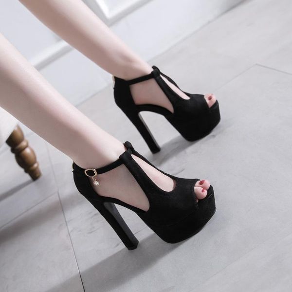 sandals super high 12cm catwalk women 2021 party fashion platform cover heel thin heels nightclub fish mouth zip, Black
sandals super high 12cm catwalk women 2021 party fashion platform cover heel thin heels nightclub fish mouth zip, Black