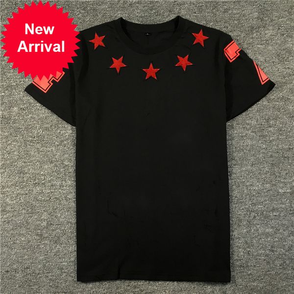 2021 New Short Undershirt Stars T-shirts Mark Loose-neck Summers Shirt Men Tshirt B63 M3x4, White;black
2021 New Short Undershirt Stars T-shirts Mark Loose-neck Summers Shirt Men Tshirt B63 M3x4, White;black