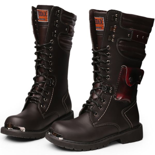 british custom-made punk men high-quality leather cowboy knee-boot buckle and chains man motorcycle boots lahqlywn x388, Black
british custom-made punk men high-quality leather cowboy knee-boot buckle and chains man motorcycle boots lahqlywn x388, Black