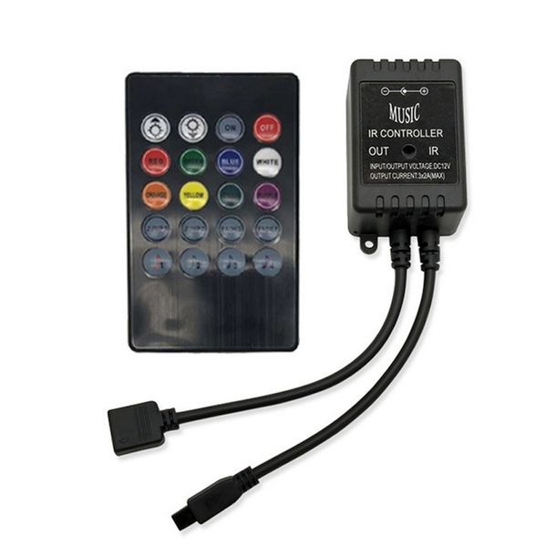 2021 new 20key music go remote sound control controller from 12v to light emitter diode rgb two strips ri4r
2021 new 20key music go remote sound control controller from 12v to light emitter diode rgb two strips ri4r