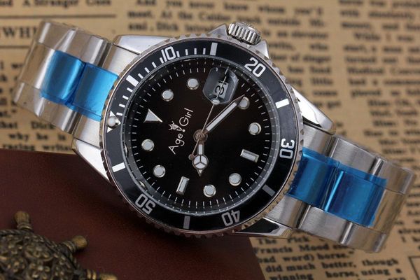 wristwatches men's classic automatic self wind mechanical stainless steel gold silver 2 tones blue green bezel dial 40mm date watch, Slivery;brown
wristwatches men's classic automatic self wind mechanical stainless steel gold silver 2 tones blue green bezel dial 40mm date watch, Slivery;brown
