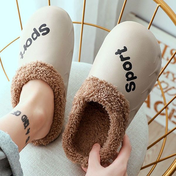 waterproof cotton slippers autumn and winter warm thick bottom home wool outdoor comfortable leisure factory direct sale, Black
waterproof cotton slippers autumn and winter warm thick bottom home wool outdoor comfortable leisure factory direct sale, Black