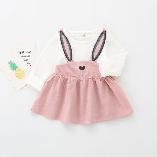 girl's dresses 0-3 yrs baby clothes autumn spring kids girl princess dress long sleeve ears strap party infant children clothing, Red;yellow
girl's dresses 0-3 yrs baby clothes autumn spring kids girl princess dress long sleeve ears strap party infant children clothing, Red;yellow